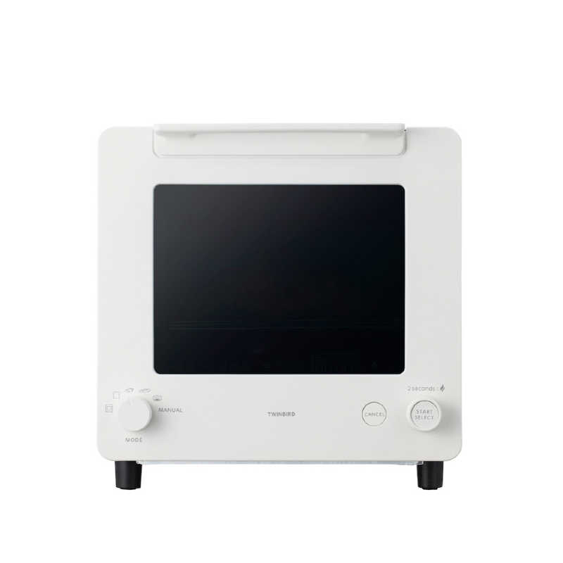 ツインバード　TWINBIRD　オーブントースター 匠ブランジェトースター 1240W/食パン2枚 ホワイト　TS-D486W
