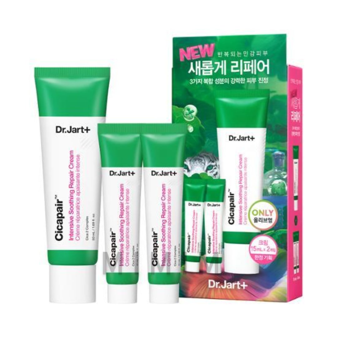 [エンハイフン/ソンフンPick] ドクタージャルト シカペア インテンシブ スージング リペア クリーム 企画（50ml+15ml*2ea）