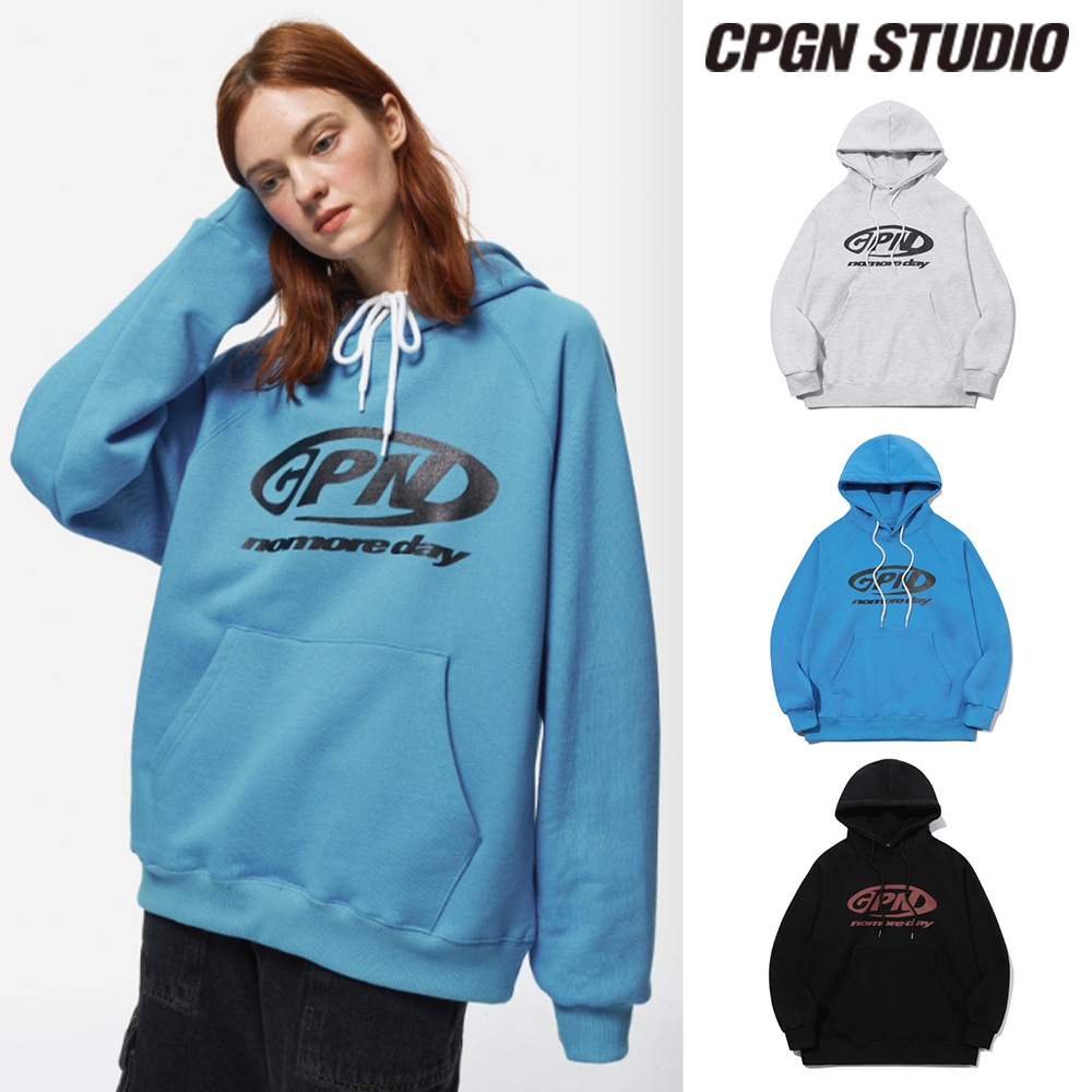 【CPGN STUDIO】 OVAL C LOGO Raglan Hoodie