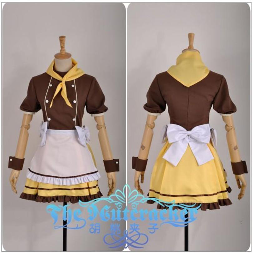ラブライブ！lovel! 矢澤にこ やざわにこ COCO S喫茶店 ココス喫茶店 メード服 風 コスプレ衣装 仮装イベント アニメ パーティー