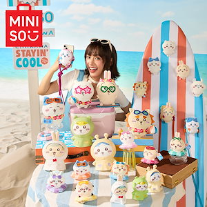 ちいかわ MINISO 中国限定 猛暑の夏 缶バッジ　7種類セット　新品未開封 Qoo10] メイソウ 正規品保証 7月新作 猛暑の夏 中国限定