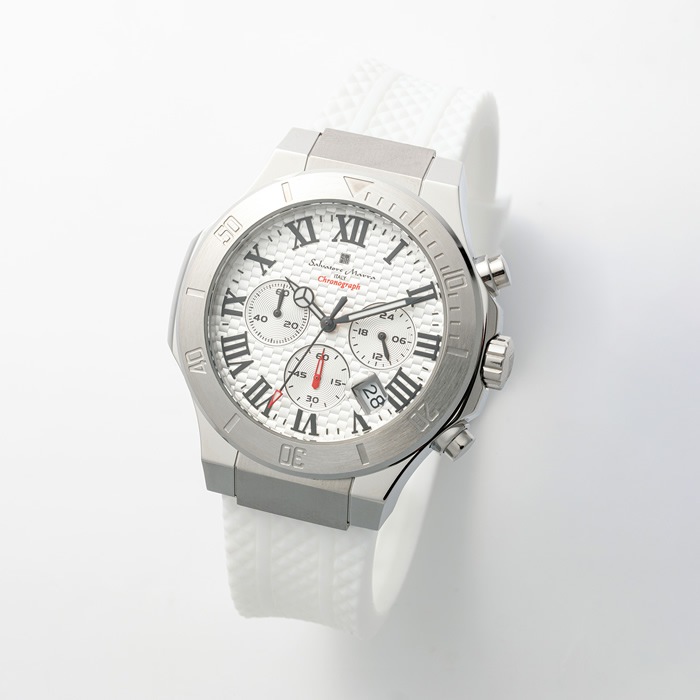 腕時計 クロノグラフ SM23106-SSWHWH