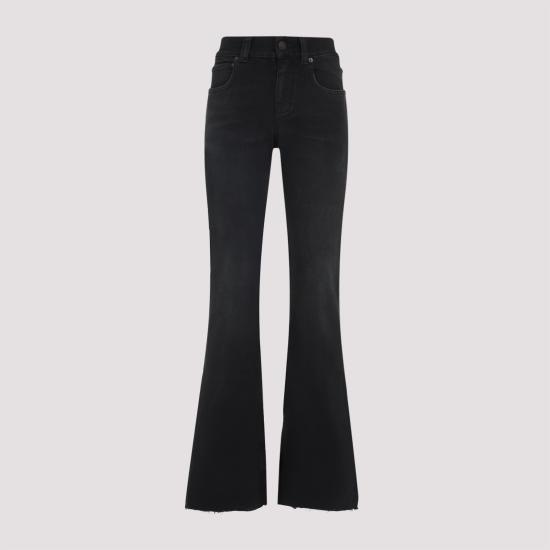 BALENCIAGA Women Training Pants 838692 TSWC3 8582 BLACK GREEN RED