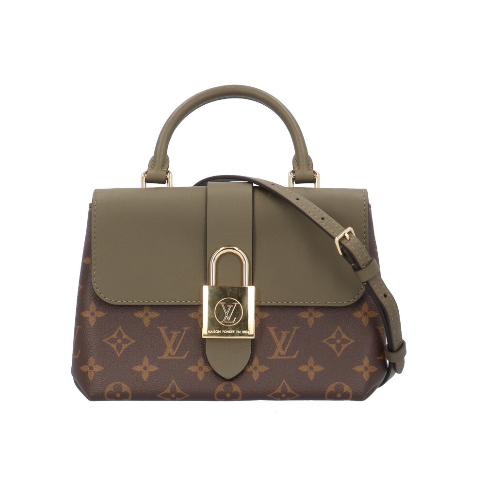 ルイヴィトン ロッキーBB ショルダーバッグ モノグラムキャンバス M44141 ブラウン LOUIS VUITTON 中古 美品