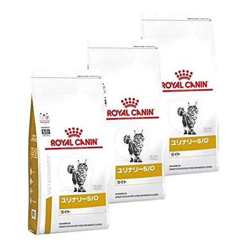 3袋セット 食事療法食 猫用 ユリナリーS/O ライト ドライ 500g (旧 pHコントロールライト)