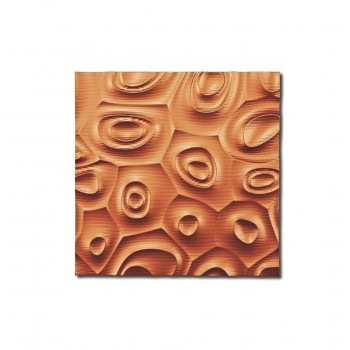 プラデック ウォール アート「ネビュラス」 メタルオレンジ PL-18024