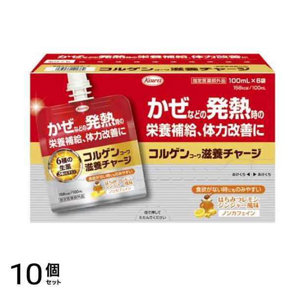 コルゲンコーワ滋養チャージ 100mL× 6袋入 10個セット