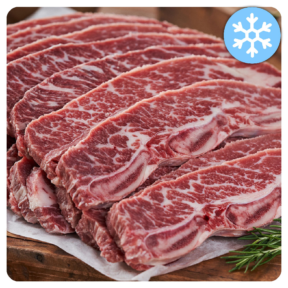「クール便別購入」 【冷凍】 LA骨付きカルビ 「3kg」　カルビ 骨付きカルビ 韓国食品　韓国料理　お肉 牛肉 牛骨