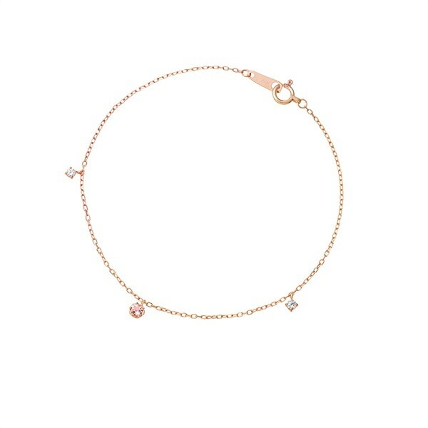 10月誕生石 K10ピンクゴールド ブレスレット 151846233110 喜ばれるギフト