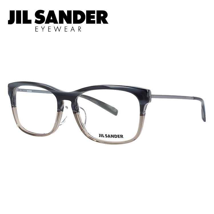 新品入荷 ジルサンダー メガネ フレーム JIL SANDER ジルサンダー 伊達 眼鏡 J4011-B 55 眼鏡