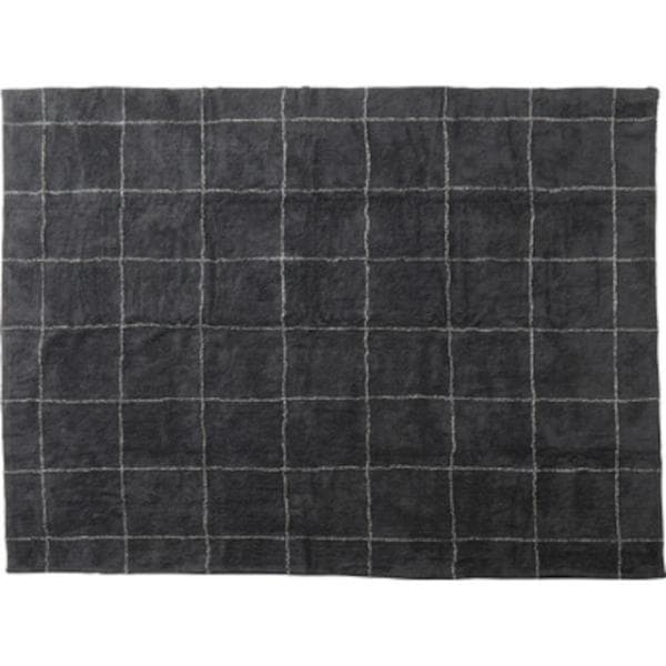 インド綿のシンプルなラグ 170230cm 北欧 ナチュラル 北欧モダン センターラグ 敷物 リビング