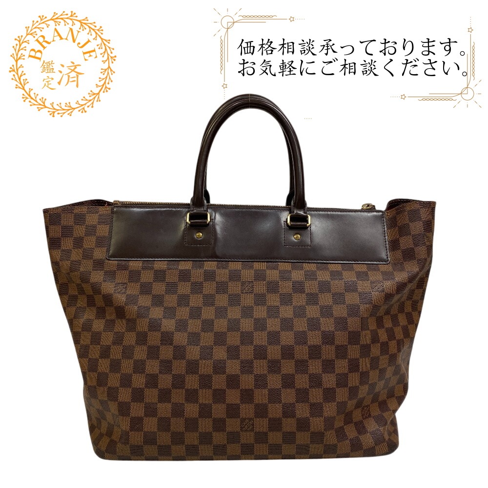 LOUIS VUITTON ルイヴィトン ビトン N41163 ネオグリニッジ ダミエ ハンドバッグ カバン ブランド ブラウン 鞄 ボストンバッグ 旅行鞄