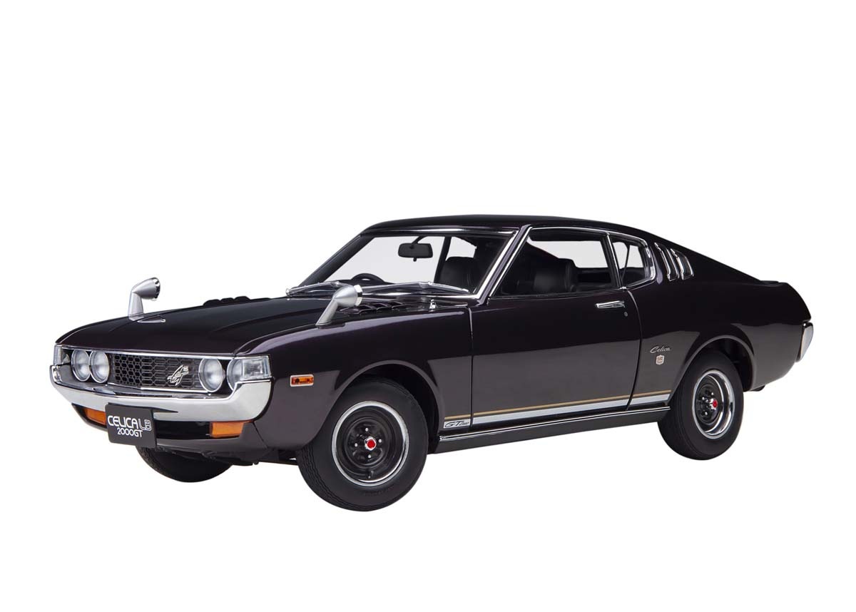 オートアート 1/18 トヨタ セリカ リフトバック 2000GT （RA25） 1973（ダークパープル・メタリック）【78769】 ミニカー AUTO 78769 トヨタ セリカ リフトバック20