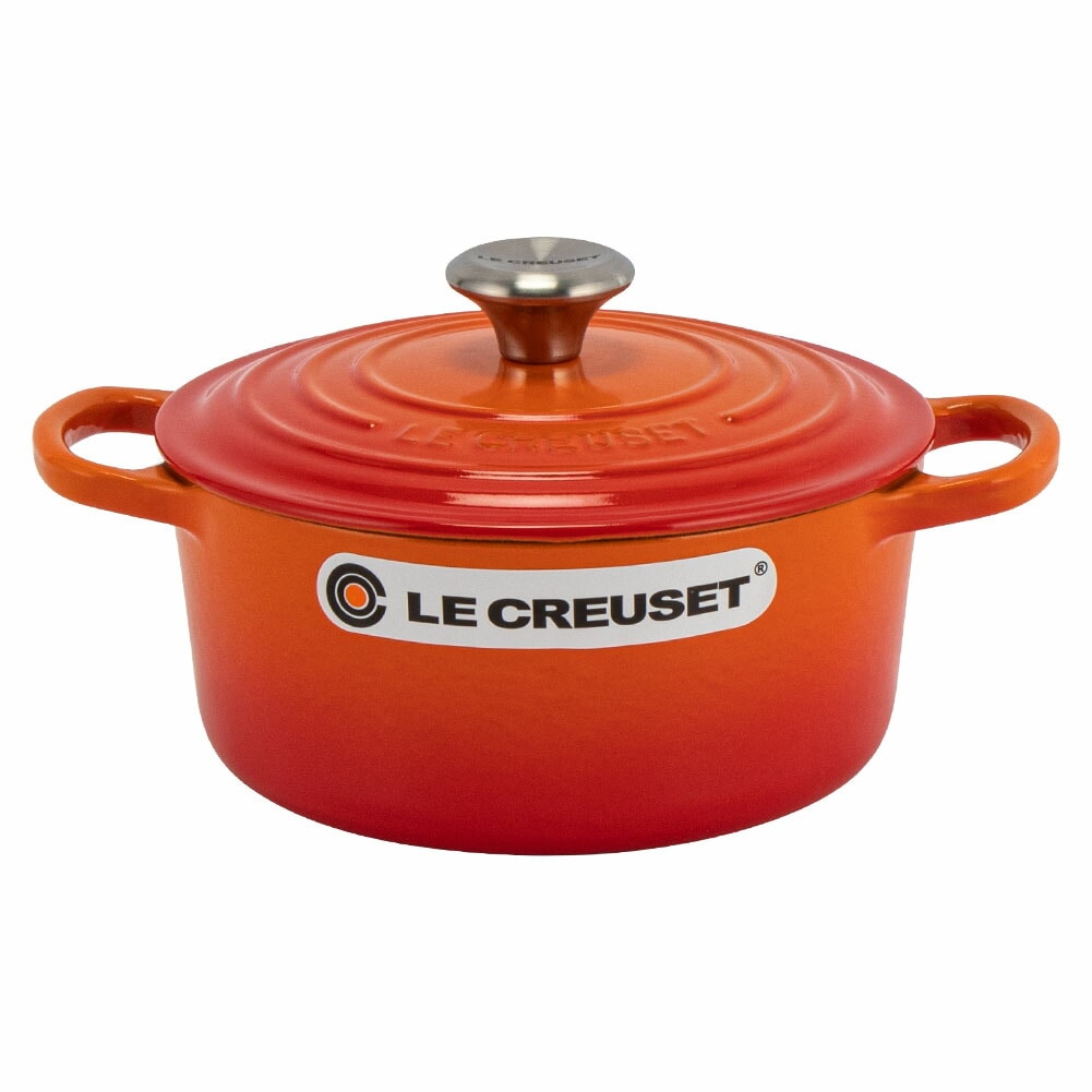 ルクルーゼ 両手鍋 シグニチャー ココットロンド 18cm キッチン 鍋 2117718 おしゃれ