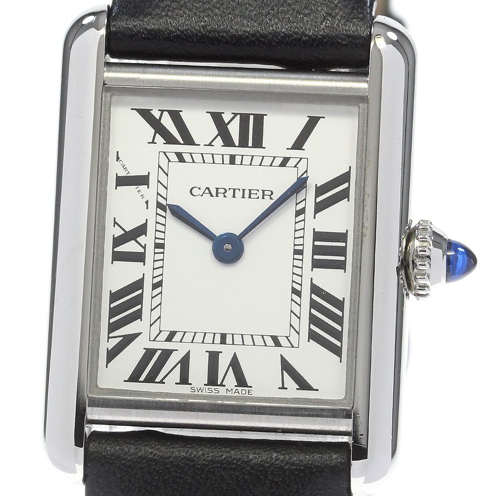 カルティエ CARTIER WSTA0042 タンクマスト SM クォーツ レディース 良品 保証書付き_834421【中古】