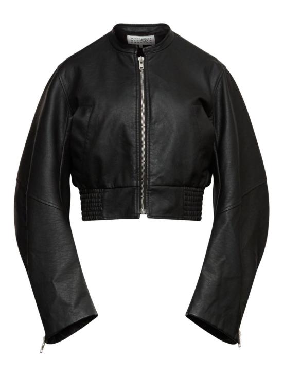 MM6 MAISON MARGIELA Women Jackets S52AM0343 M35740900 Black