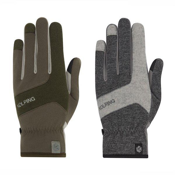 男女兼用 保温 冬 登山 グローブ 手のひらパワー生地 2354GK605U