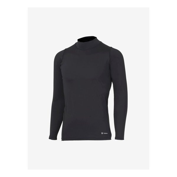 GC62110 クーリング モックネック ロングスリーブ メンズ ブラック Lサイズ GC62110BKL
