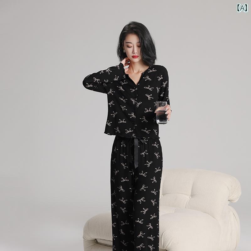 レディース　パジャマ　スウェット　上下 Birong 2025 パジャマ レディース 春秋 レジャー 長袖 ズボン 綿 シルク 外出 着 家 スーツ