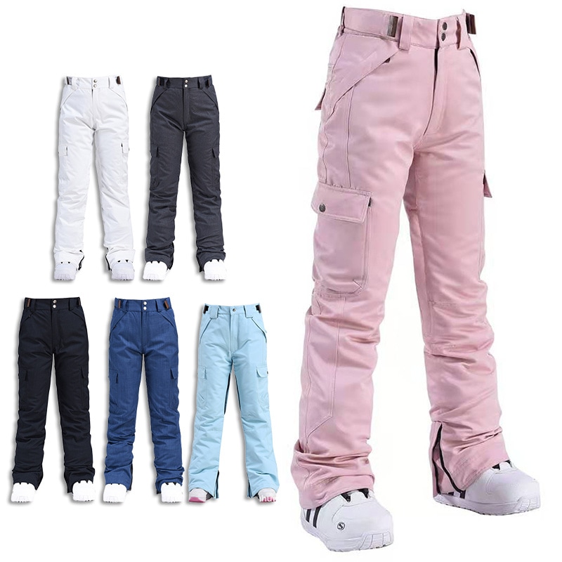 スノーボードウェア パンツ 単品 レディース メンズ ハイウェスト スノーウェア スキーウェア 雪遊び 防寒着 スノボ ボトムス
