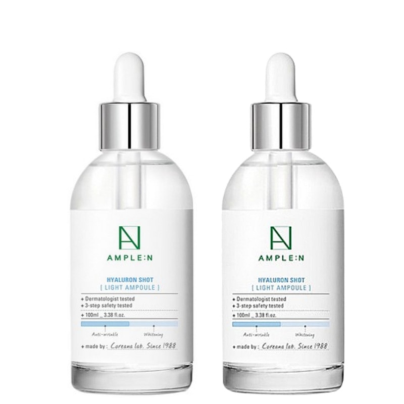 [1+1] ヒアルロンショット ライトアンプル 100ml/美容液/水分アンプル