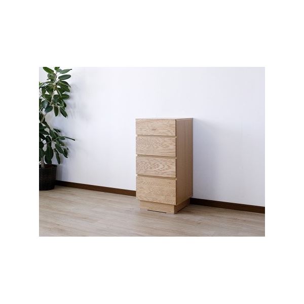 サイドチェスト（ナチュラル） 幅約40cm [完成品］