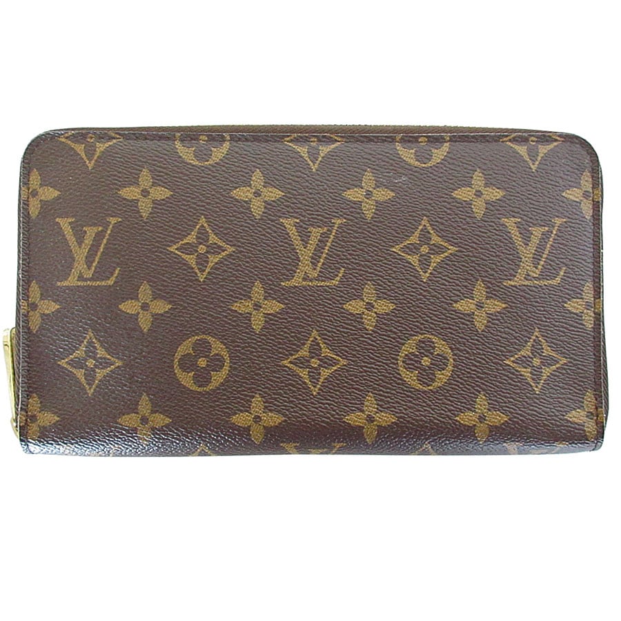 ルイ ヴィトン LOUIS VUITTON オーガナイザー 長財布 モノグラム ジッピー オーガナイザー モノグラムキャンバス ブラウン ゴールド ユニセックス s0536a 35,750円