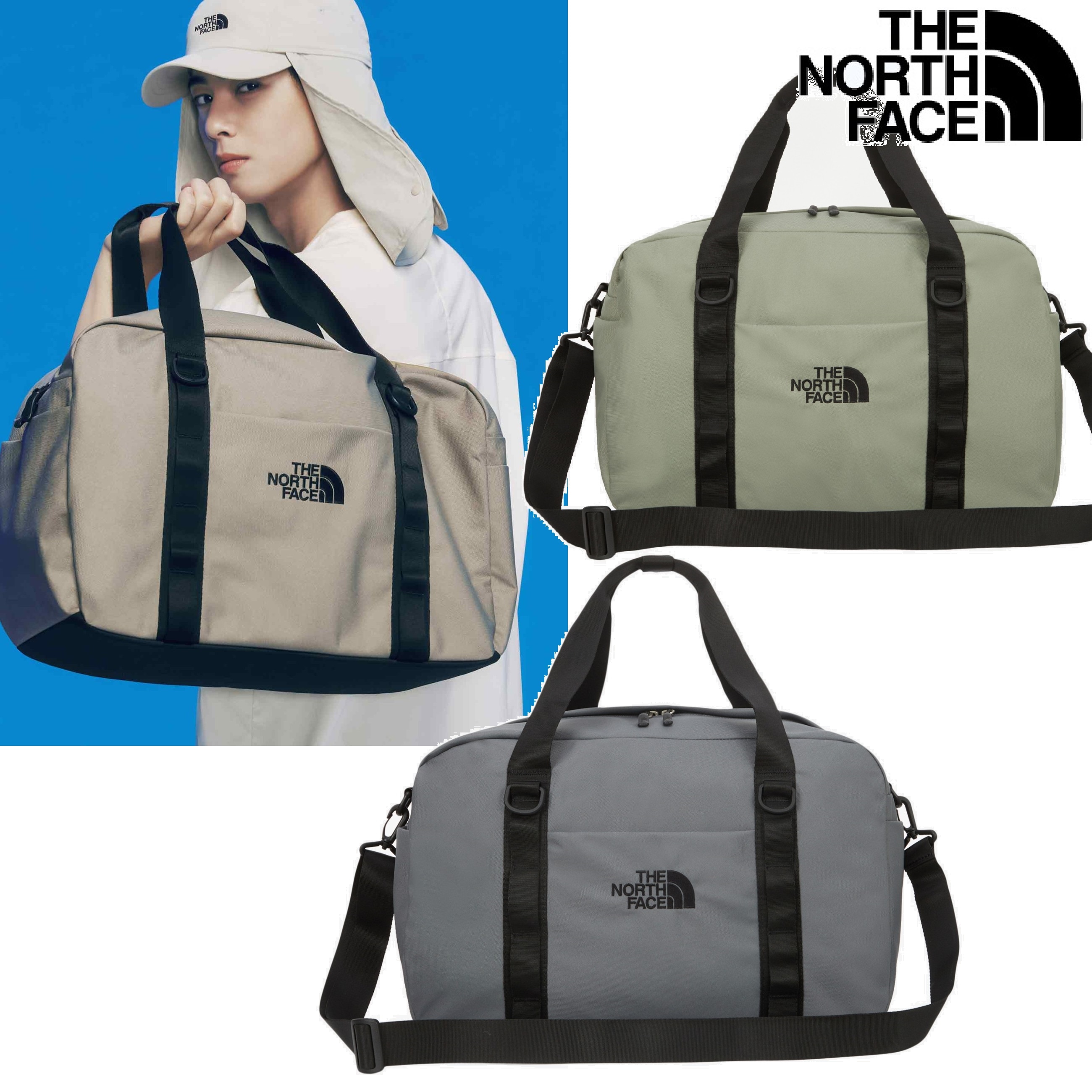 BIG SHOT CARGO BAG _ (NN2PQ54) 新商品 韓国人気 男女共用 新学期