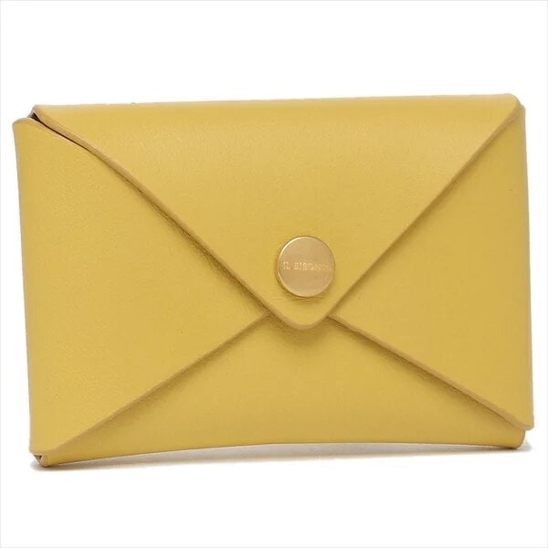 ユニセックスカードケース OLIVIA CHIARO イエロー