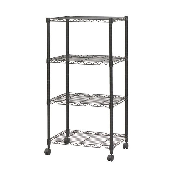エイアイエス ネーロ スチールラック 4段 6012 NERO-6012 BK ブラック メーカー直送
