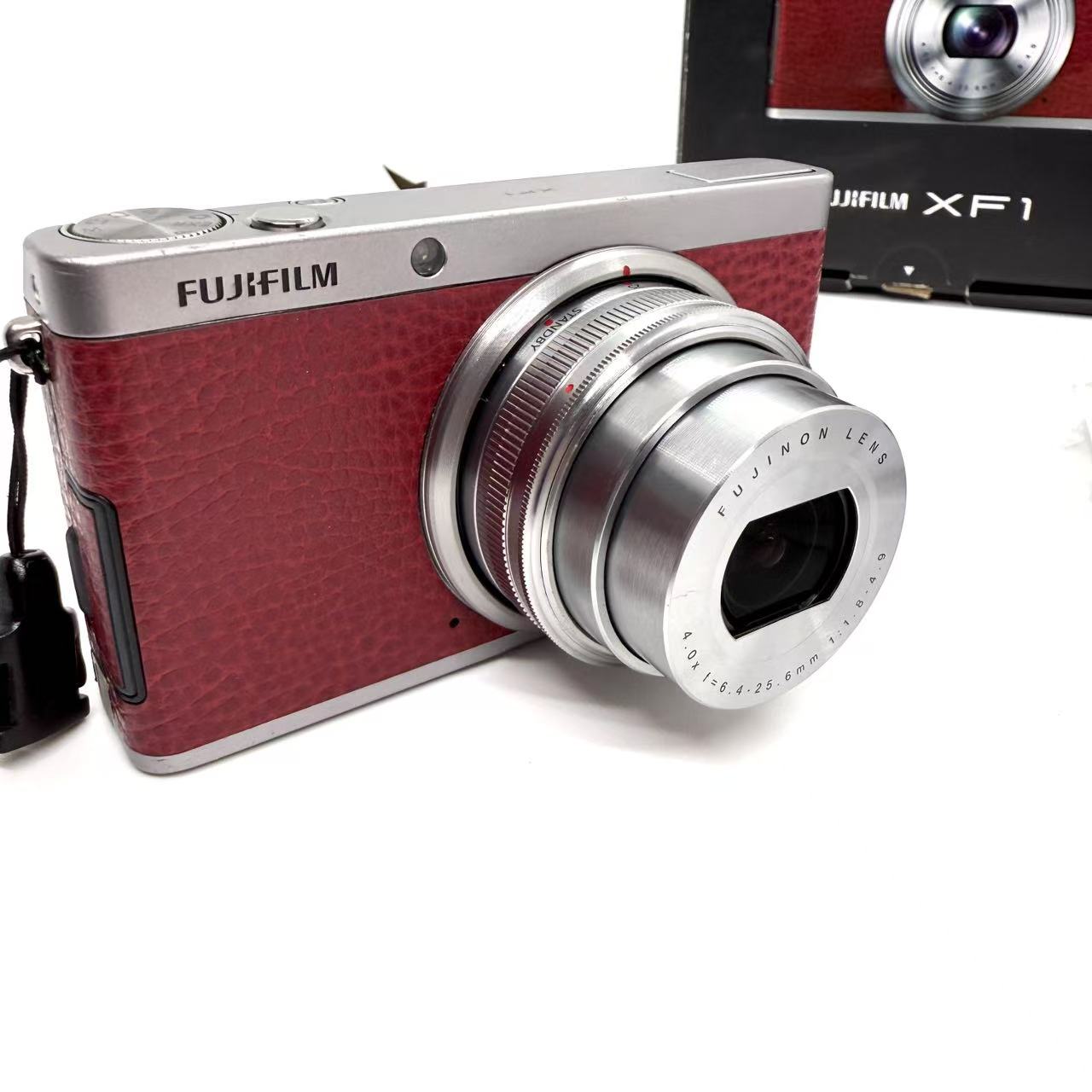 【中古美品】FUJIFIL M デジタルカメラ XF1 光学4倍 レッド F FX-XF1R 26,874円