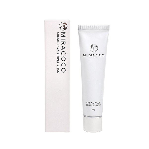 ミラココ クリームパック シンプルスティック 55g MIRACOCO 浸透型コラーゲンピールパック