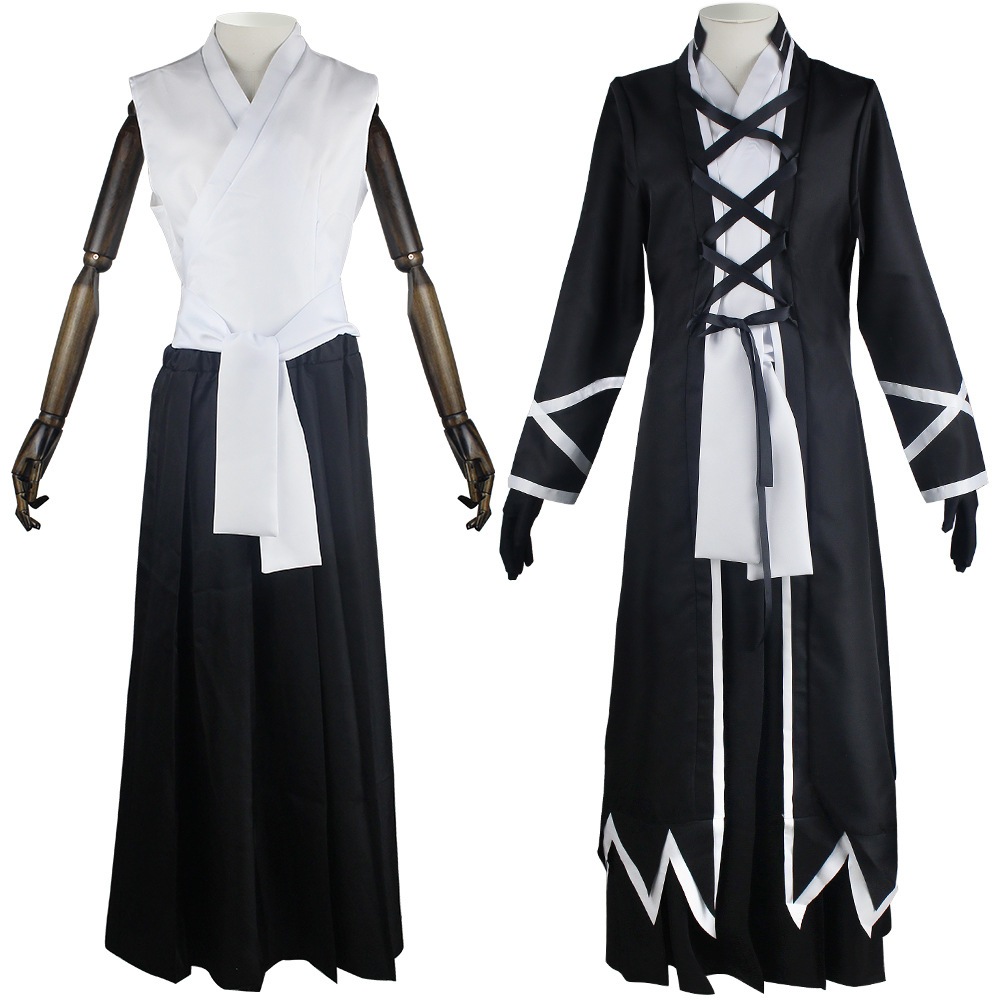 死神cos服千血戦篇黒崎一護コスプレ死覇戦損版アニメ衣装
