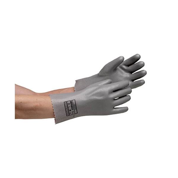 ミドリ安全耐溶剤性/油脂対応手袋 ベンケイ3号B型 すべり止め付 LL BENKEY-NO3B-SUBERIDOME-LL 1双