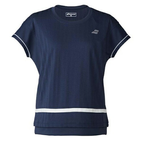 PLAY SHORT SLEEVE SHIRT テニス バドミントン Tシャツ 半袖 ウィメンズ BWG6327-NV00