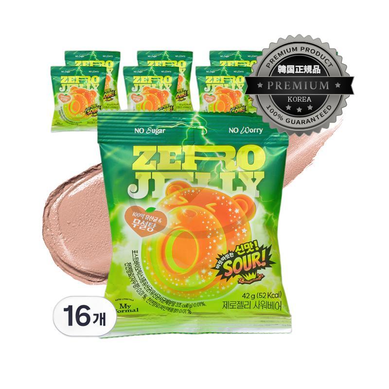 マイノーマル無糖ゼロゼリーサワーベア42g 16個