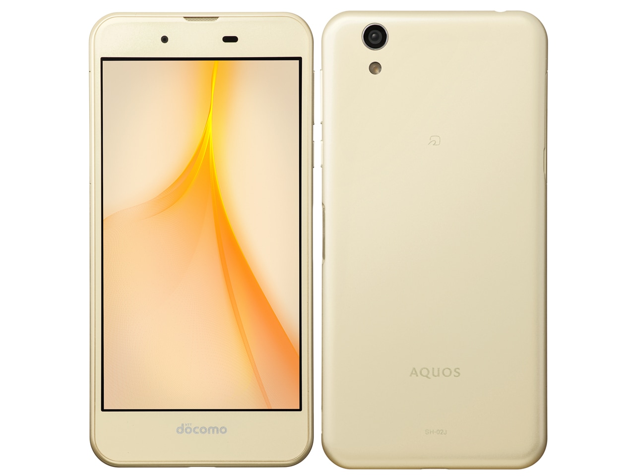 「未使用品・訳あり」SIMフリー AQUOS EVER SH-02J 16GB [Champagne Gold]