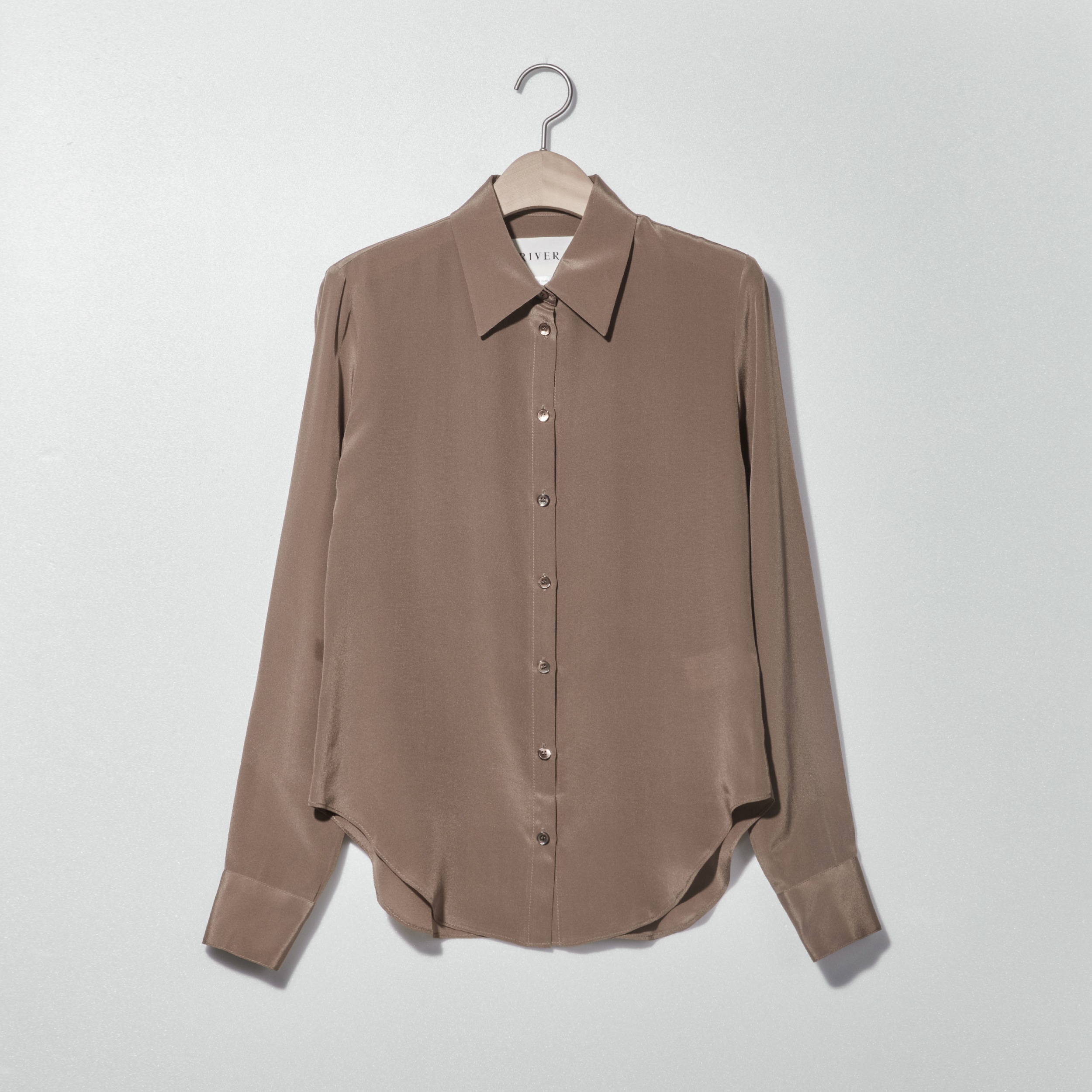 THE ISSUE SILK SLIM SHIRT