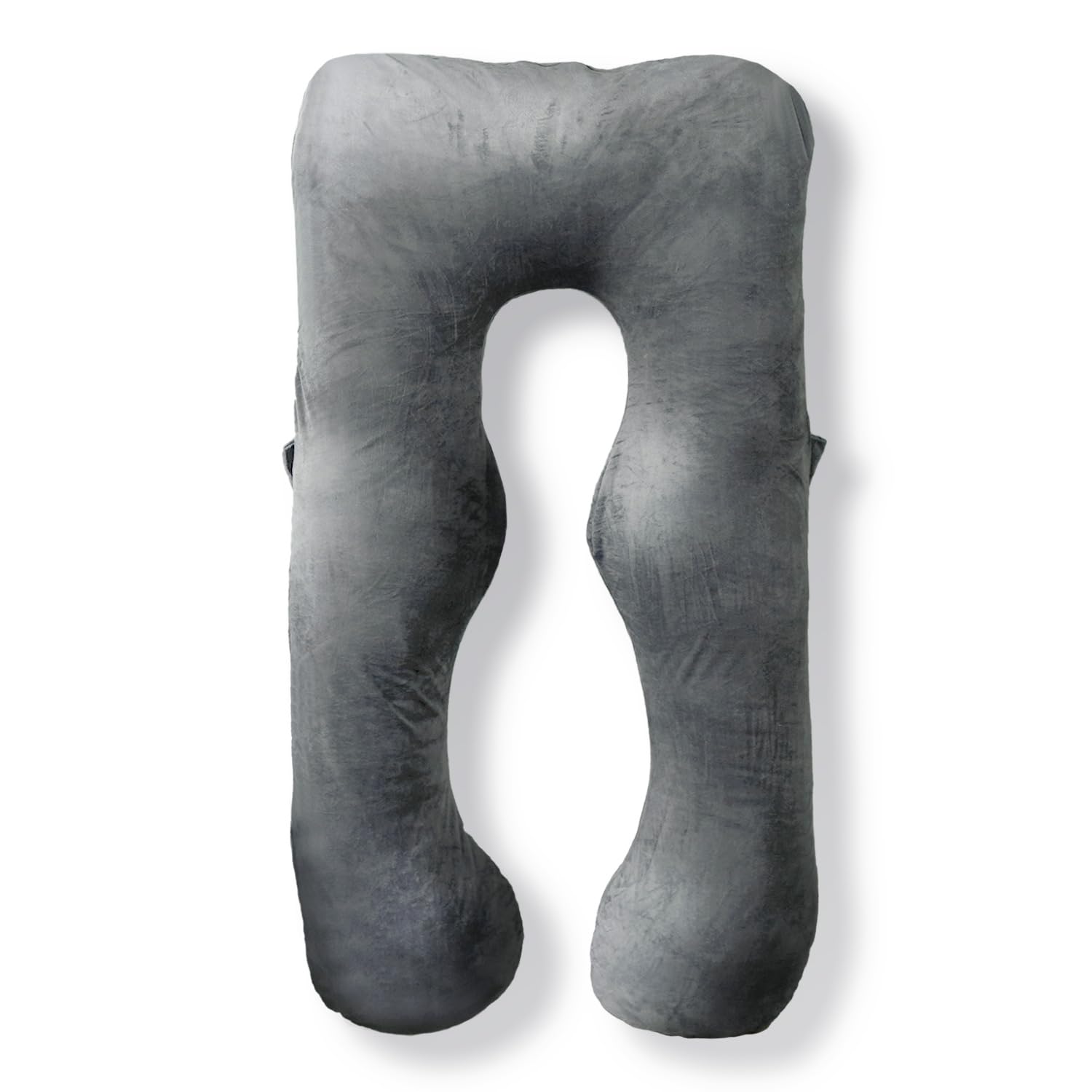 HUGMIN ハグミン 抱き枕 【 だきまくら U字型 マタニティ 妊婦用 授乳クッション 】 腰痛 妊婦 快眠サポート 【 妊娠中産前産後授乳サポート 】 体圧分散 ロングクッション 寝返りス