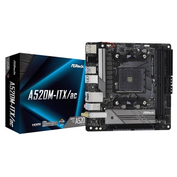 A520M-ITX/ac [Mini-ITXマザーボード]
