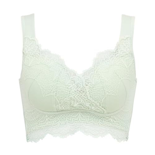 [ブラデリスニューヨーク] ノンワイヤー補整ブラ レーシィオールインワンブラ ライトグリーン 3L