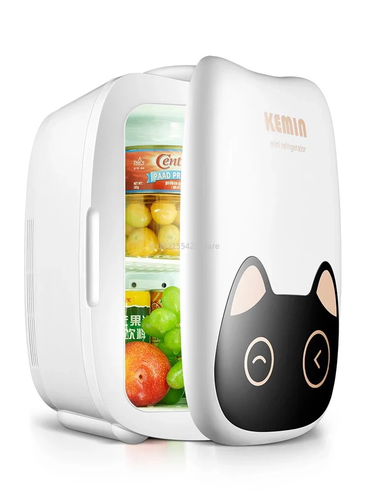 60w および車用冷蔵庫 デュアルユース 低ノイズ 小型家庭用 12v/220v 6L小型家庭用 新品および車用冷蔵庫