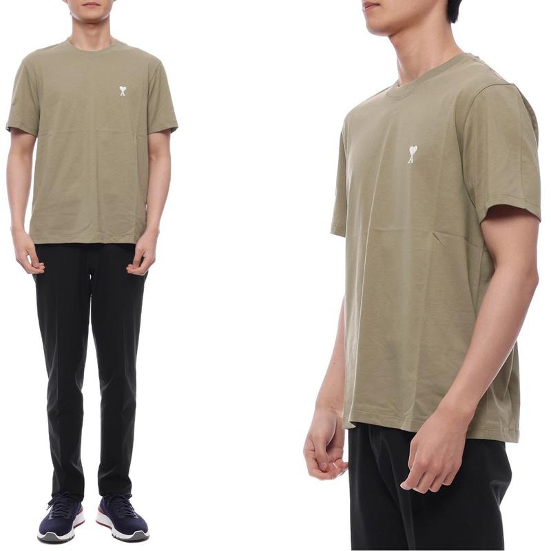 [] 25SS 男性 ハートロゴ 半袖Tシャツ (HTS060 724 375 M 25S)