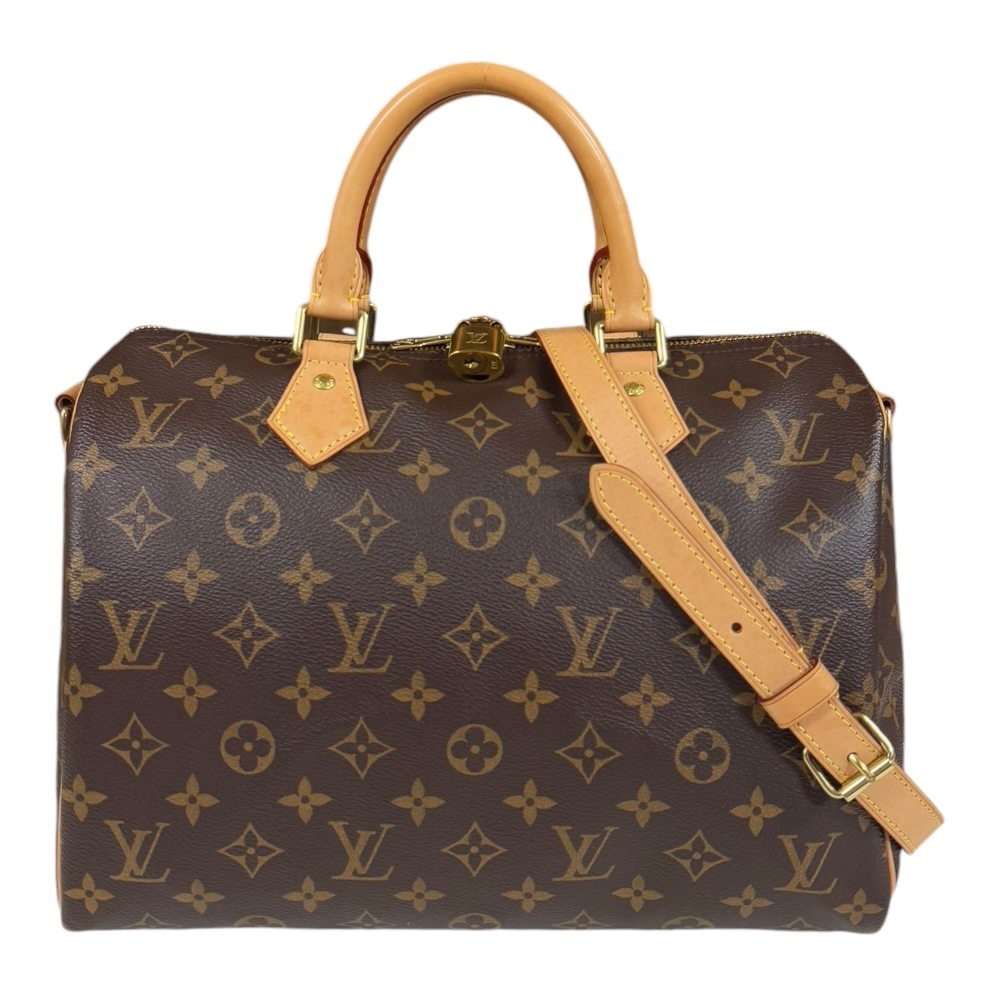 ルイヴィトン スピーディ・バンドリエール30 モノグラム ショルダーバッグ モノグラムキャンバス M46980 ブラウン LOUIS VUITTON 中古