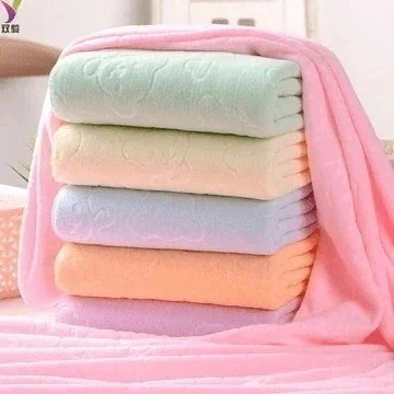 【まとめ買い価格 10セット1配送】バスタオル6枚セット バスタオル70 140エンボス柔らかい吸収性ク