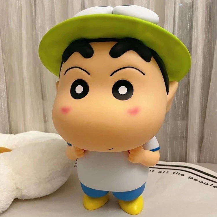 【新製品】カエルクレヨンしんちゃんフィギュアフィギュアフィギュア超大型置物ファッションオフィスデスクトップリビングテレビキャビネットアクセサリー