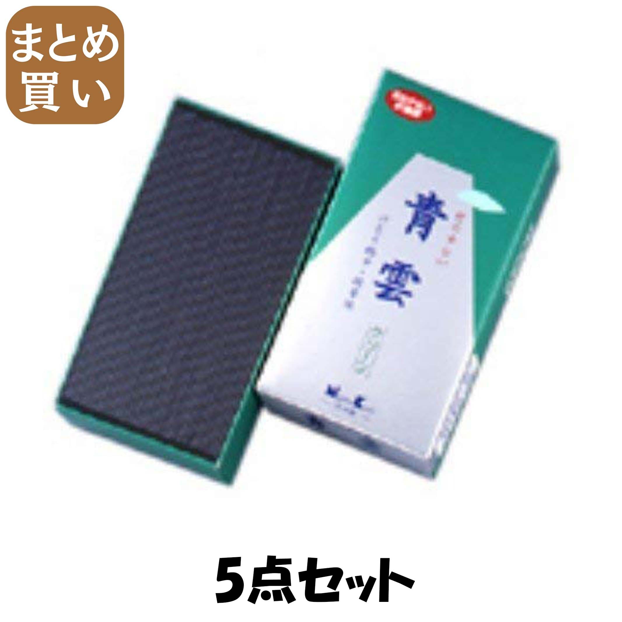 【まとめ買い】青雲クリーン　＃２３７０１ 5点セット 日本香堂 お線香
