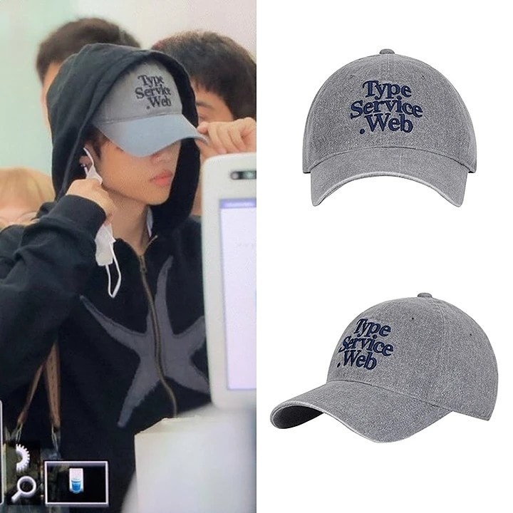 [THE BOYZソンウ着用]Web Cap ストーングレー