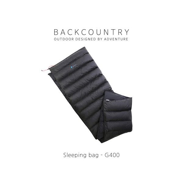 BACKCOUNTRY G400グースダウン四角寝袋