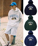 Qoo10 RETRIEVER CLUB I LOVE HOODIE ロゴ 長袖